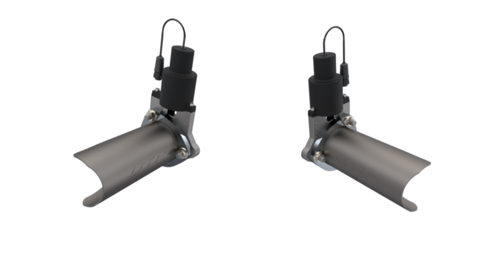 Picture of QTP Aggressor Cutout Pipes Exhaust Cutouts - 500116