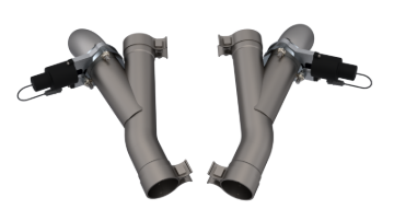 Picture of QTP Aggressor Cutout Pipes Exhaust Cutouts - 527112