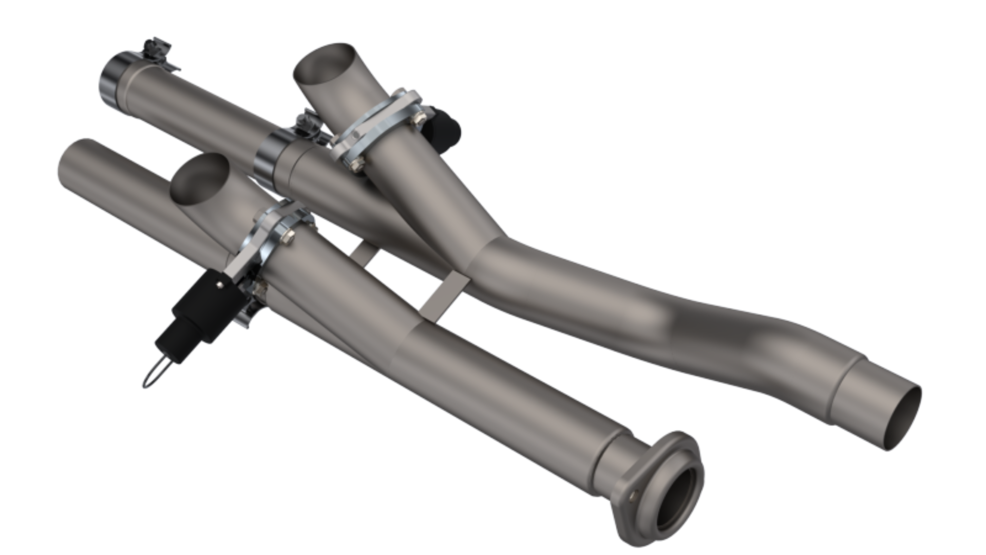 Picture of QTP Aggressor Cutout Pipes Exhaust Cutouts - 540117
