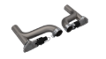 Picture of QTP Aggressor Cutout Pipes Exhaust Cutouts - 500110