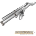 Picture of QTP Aggressor Cutout Pipes Exhaust Cutouts - 540117
