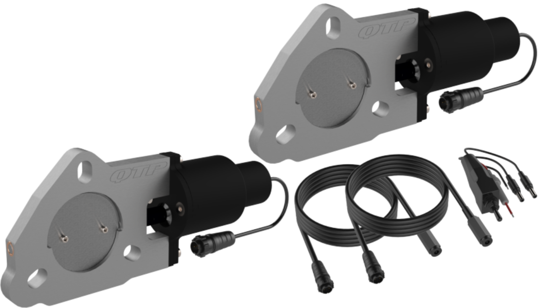 Picture of QTP QTEC Electric Valves Exhaust Cutouts - QTEC50