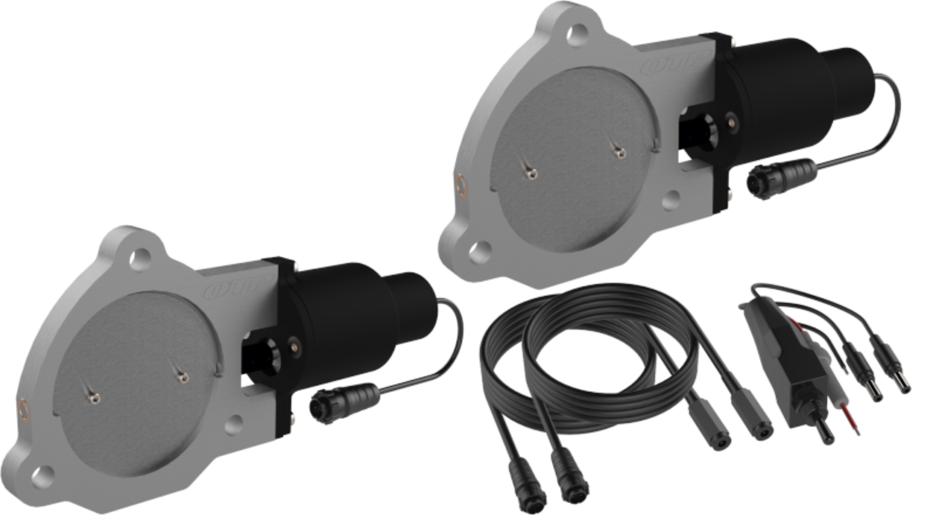 Picture of QTP QTEC Electric Valves Exhaust Cutouts - QTEC70