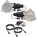 Picture of QTP QTEC Electric Valves Exhaust Cutouts - QTEC70