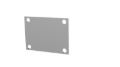 Picture of QTP QTEC Cover Plates and Flanges Exhaust Hardware - 10338C