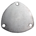 Picture of QTP QTEC Cover Plates and Flanges Exhaust Hardware - 10350C