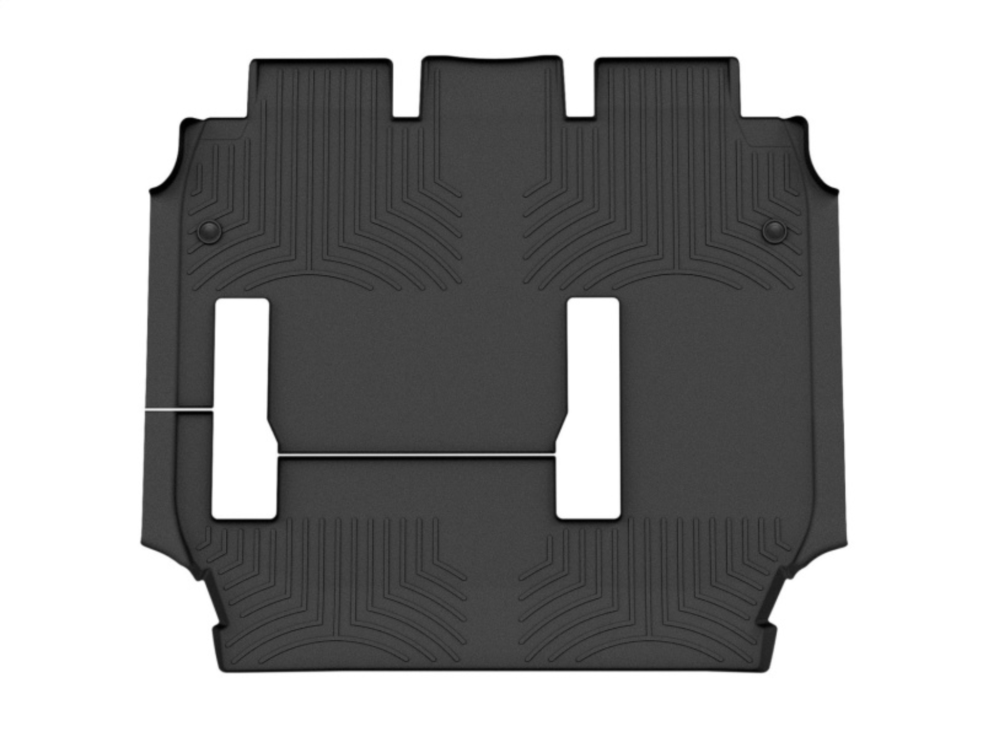 Picture of WeatherTech WT FloorLiner-Rear-Blk Floor Mats - 449454