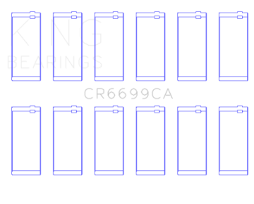 Picture of King Engine Bearings KING Connecting Rod Bearings - CR6699CA