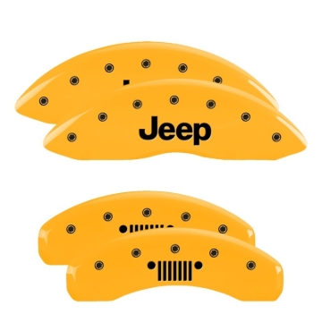 Picture of MGP Caliper Covers 4 Logo - 42020SJPLYL