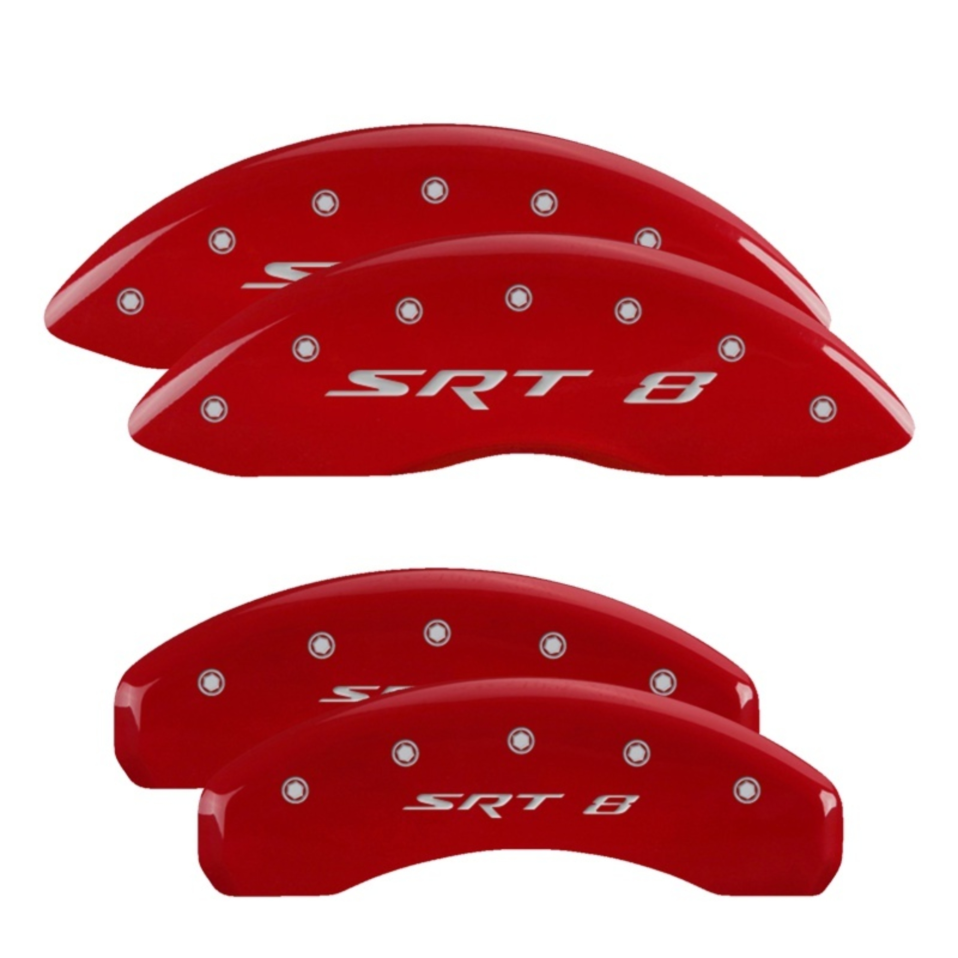 Picture of MGP Caliper Covers 4 Logo - 42020SSR8RD