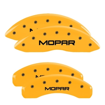 Picture of MGP Caliper Covers 4 Logo - 12204SMOPYL