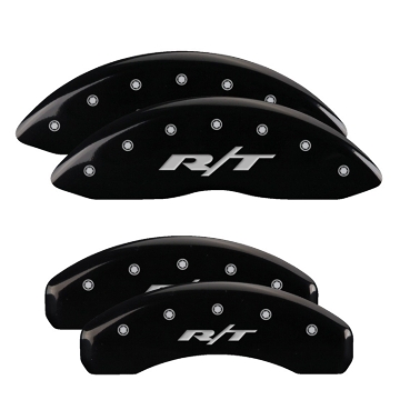 Picture of MGP Caliper Covers 4 Logo - 12204SRT1BK