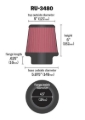 Picture of K&N Engineering KN Universal Air Filter - RU-3480