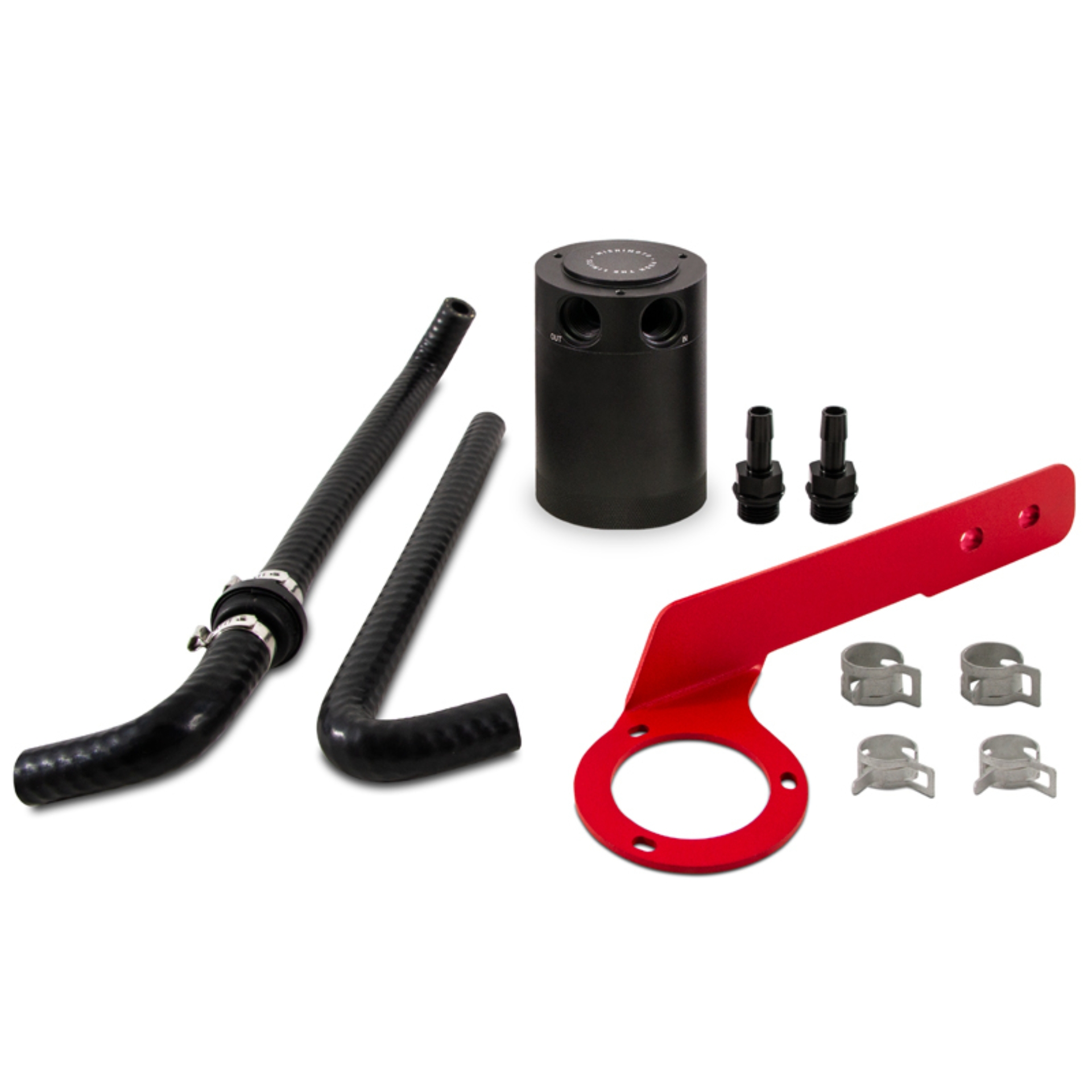 Picture of Mishimoto MM Baffled Oil Catch-Kit Oil Catch Cans - MMBCC-ACRD20-18PBERD