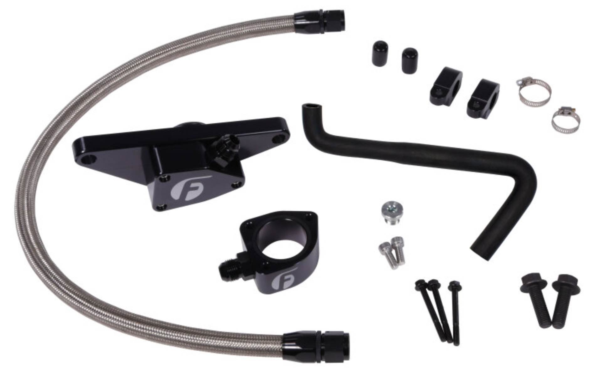 Picture of Fleece Performance FPE Coolant Bypass Kits - FPE-CLNTBYPS-CUMMINS-0607-SS