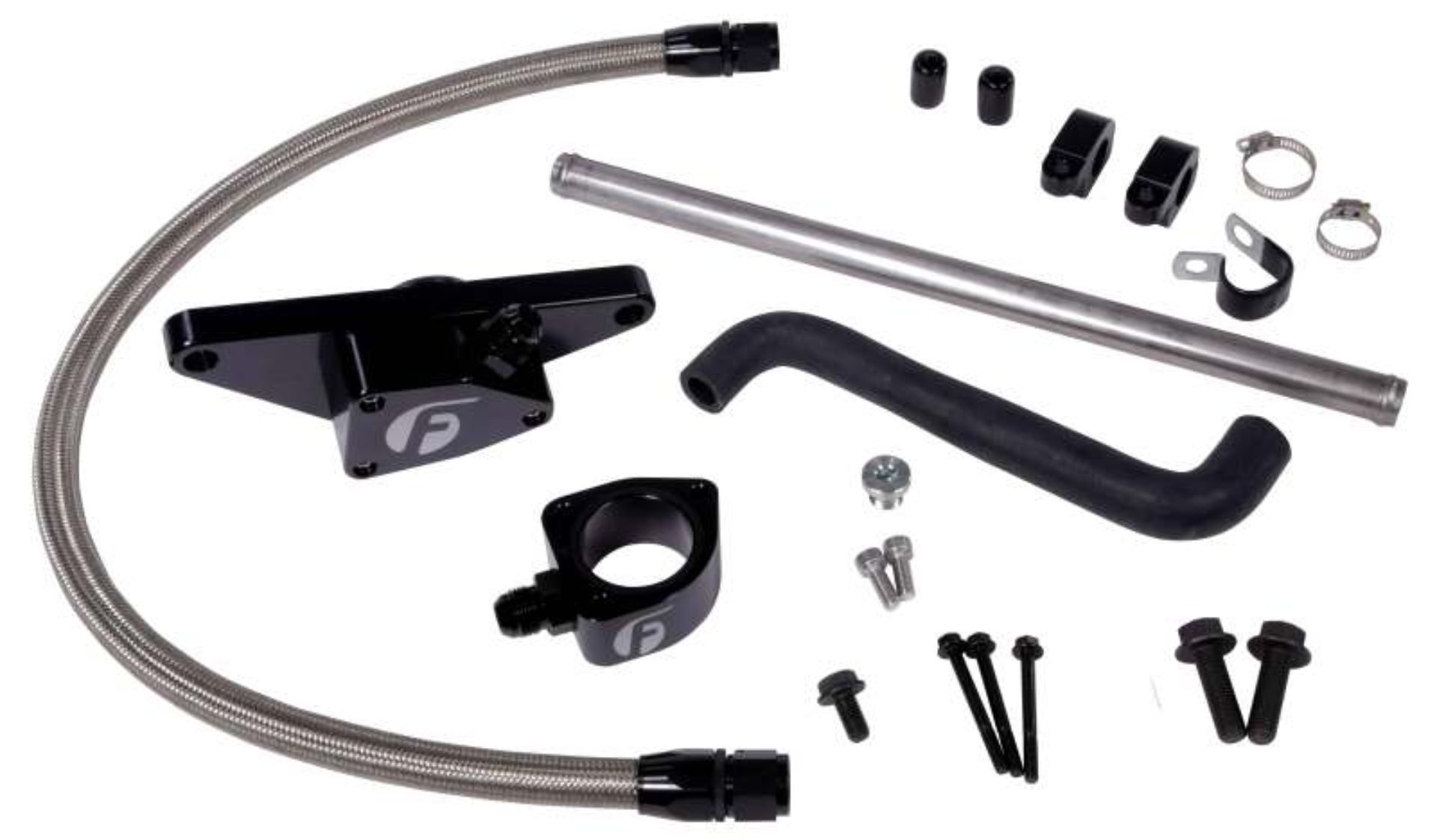 Picture of Fleece Performance FPE Coolant Bypass Kits - FPE-CLNTBYPS-CUMMINS-0305-SS