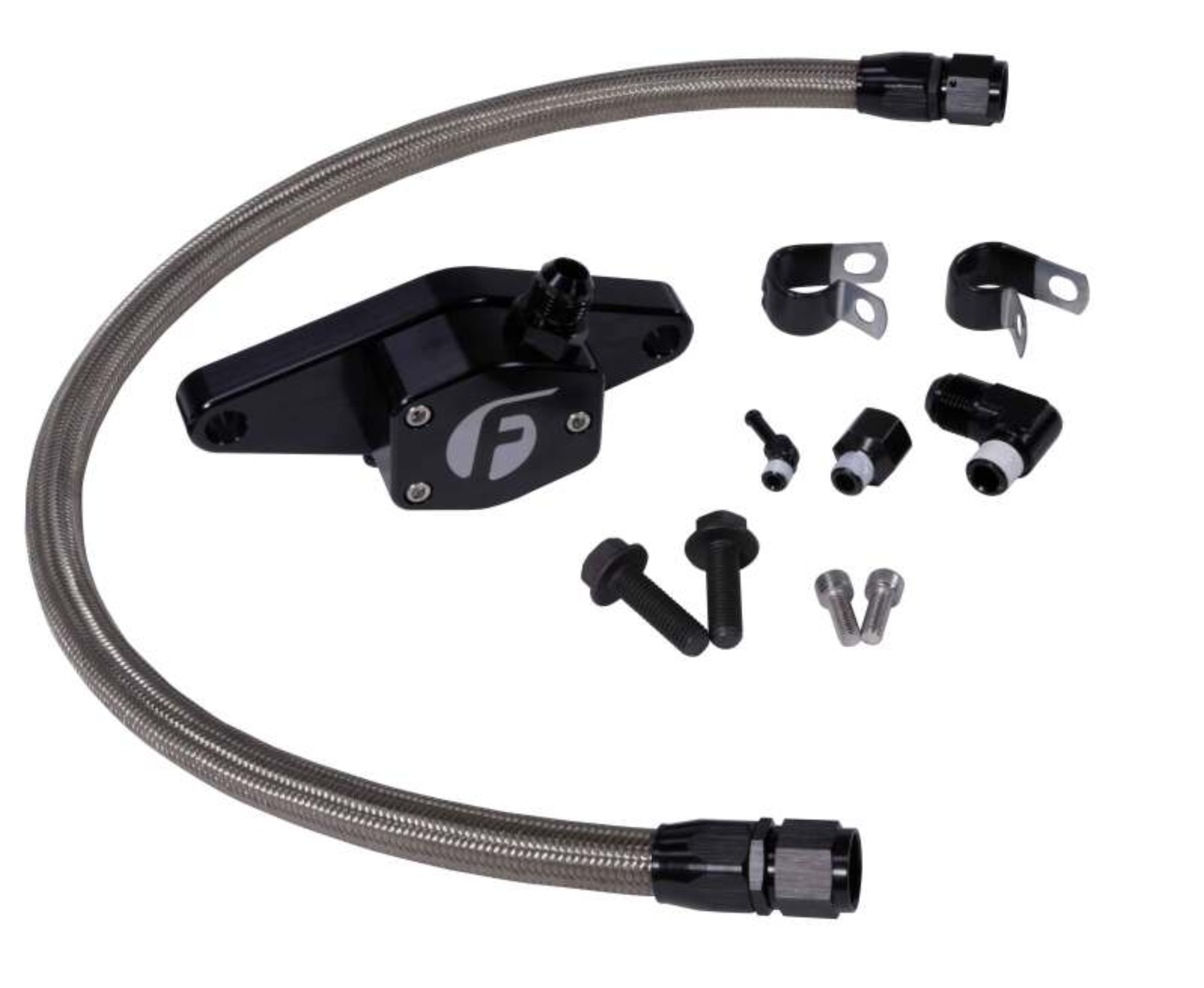 Picture of Fleece Performance FPE Coolant Bypass Kits - FPE-CLNTBYPS-CUMMINS-12V-SS