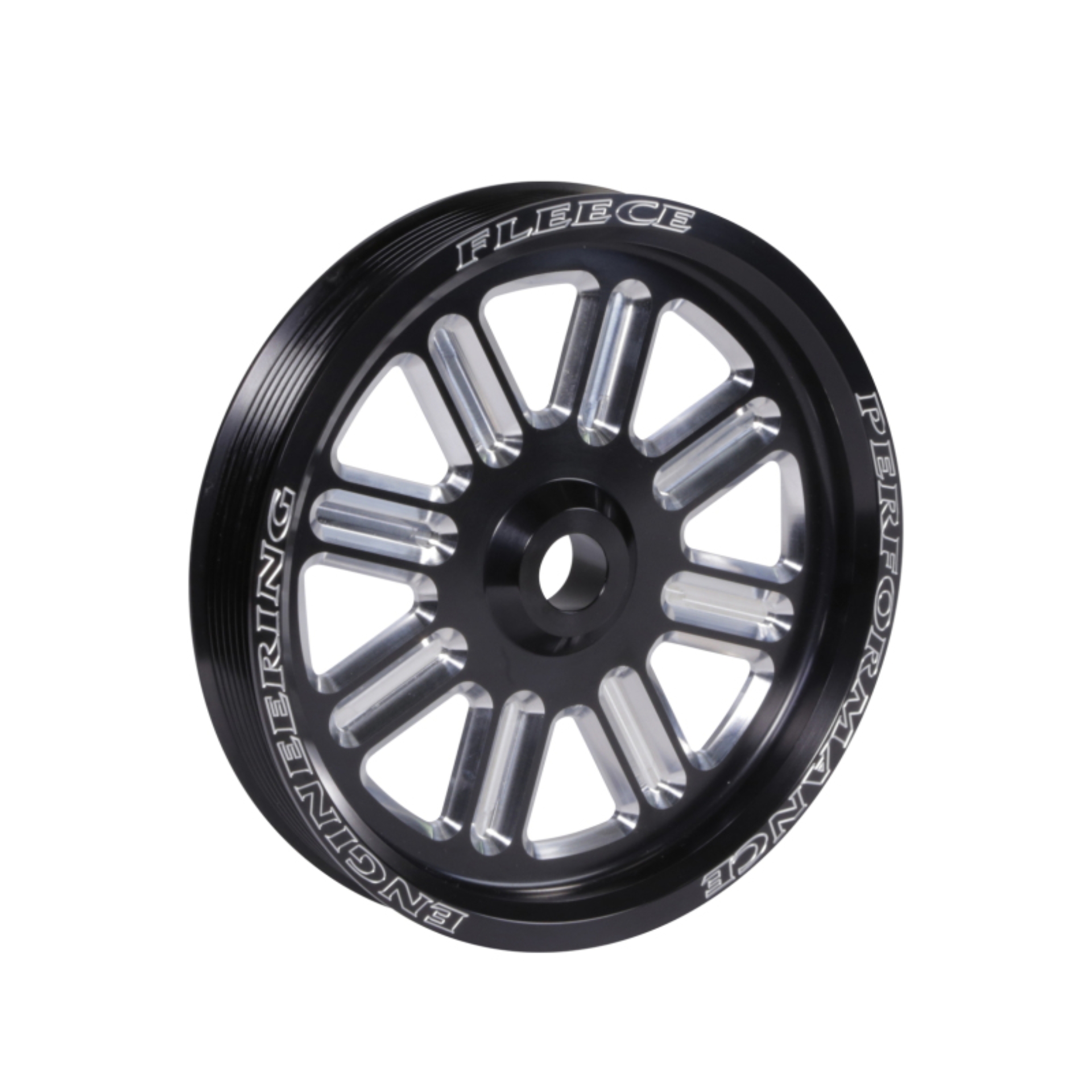 Picture of Fleece Performance FPE Pulleys - FPE-34211-BLK-SPK
