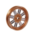 Picture of Fleece Performance FPE Pulleys - FPE-34211-ORG-SPK