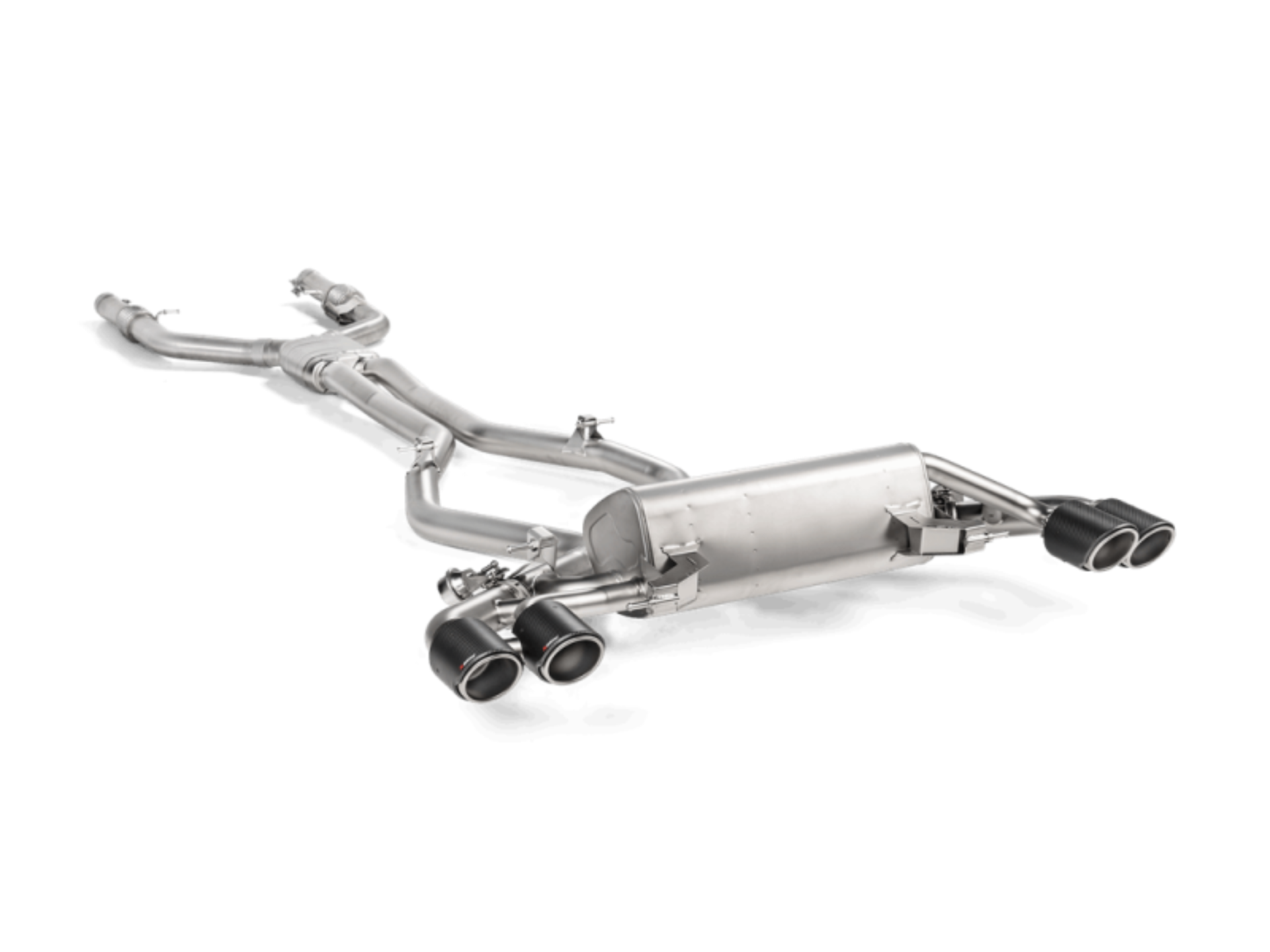Picture of Akrapovic AKR Evo Link Pipe-Titanium Connecting Pipes - E-AR/T/1