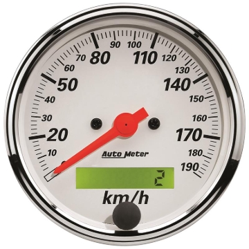 Picture of AutoMeter AM Arctic White Gauges - 1388-M