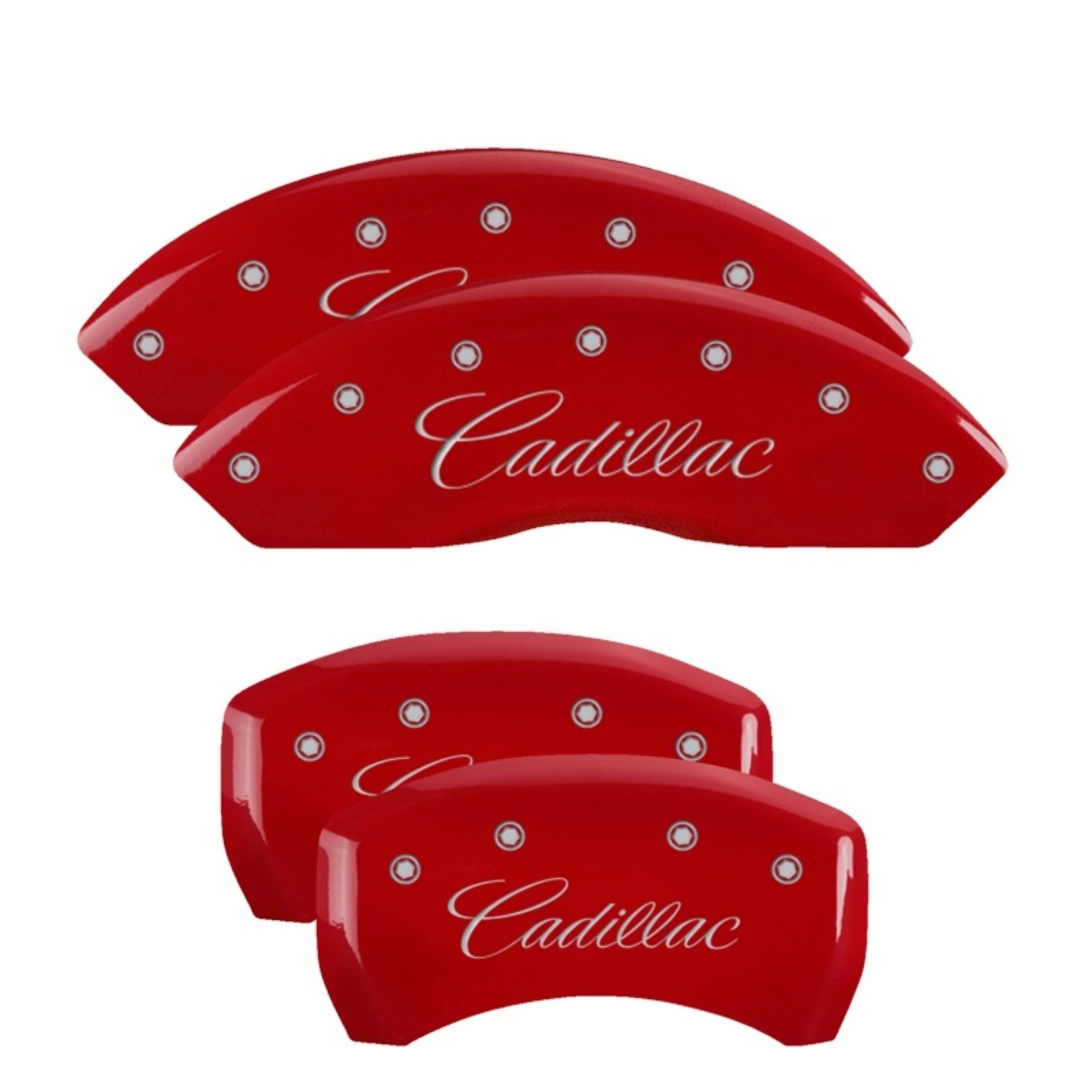 Picture of MGP Caliper Covers 4 Logo Front - 35025SCADRD
