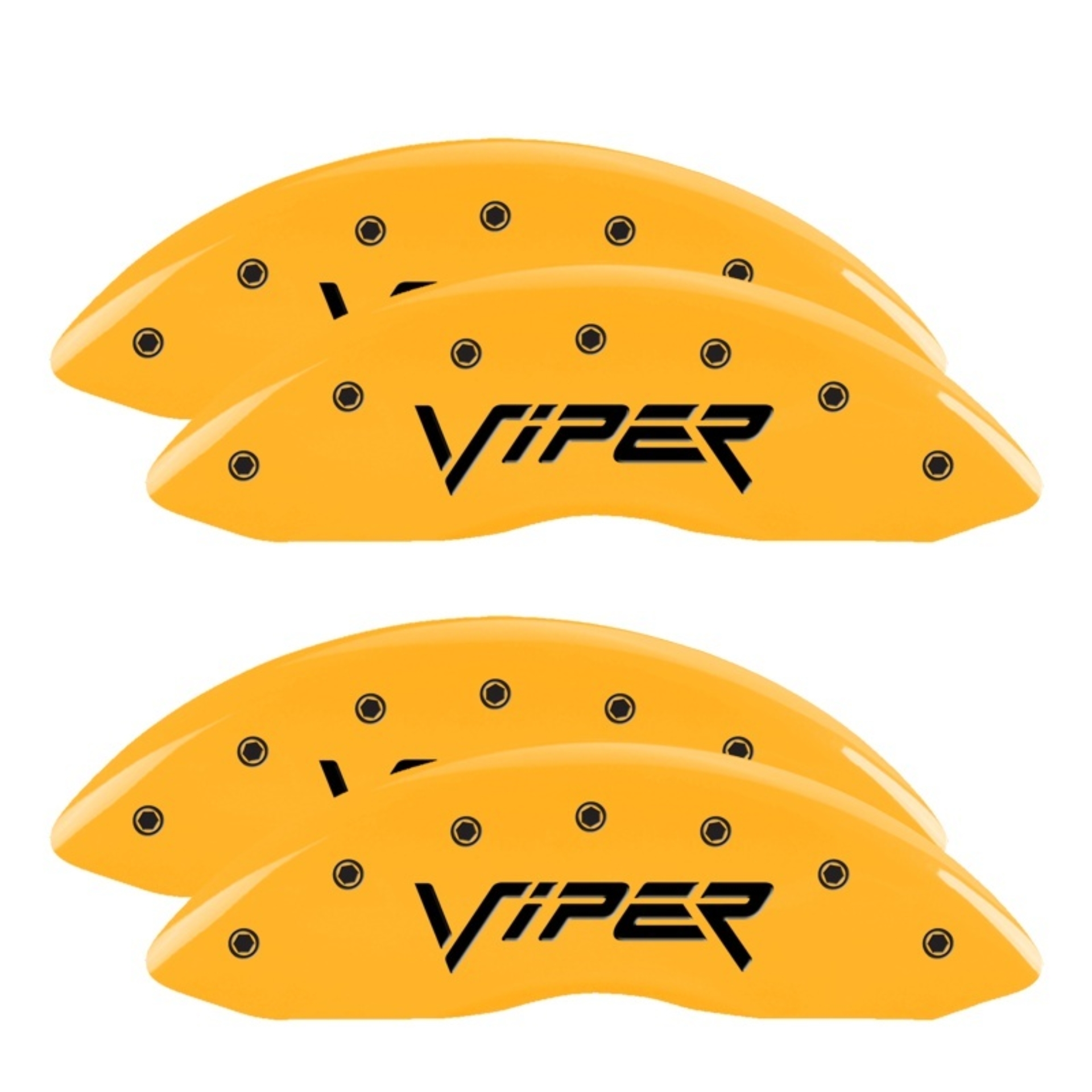 Picture of MGP Caliper Covers 4 Logo Front - 12203SVIPYL