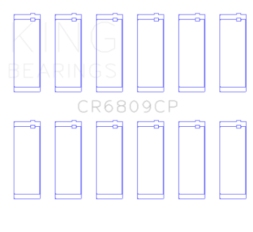 Picture of King Engine Bearings KING Connecting Rod Bearings - CR6809CP