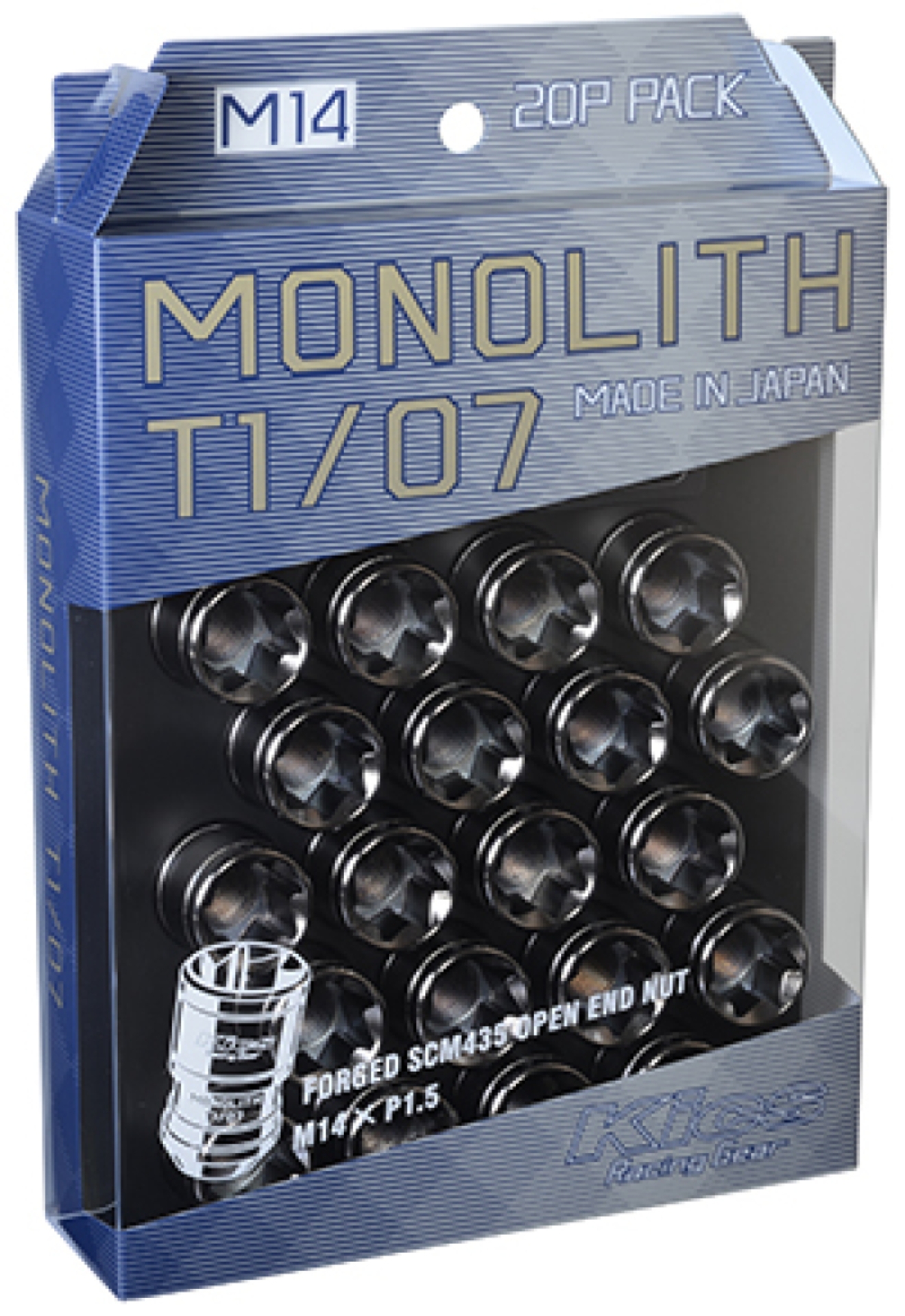 Picture of Project Kics PJK Monolith T1/07 Lug Nuts - WMN04GK