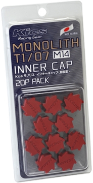 Picture of Project Kics PJK Monolith Lug Nut Caps Wheel Accessories - WCMF4R