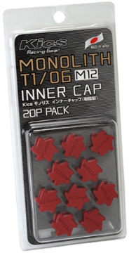 Picture of Project Kics PJK Monolith Lug Nut Caps Wheel Accessories - WCMF1R