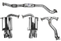 Picture of Invidia INV Q300-Titanium Tips Catback - HS15STIG2T