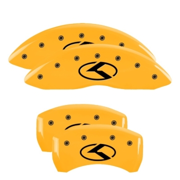 Picture of MGP Caliper Covers 4 Logo Front - 21191SCRKYL
