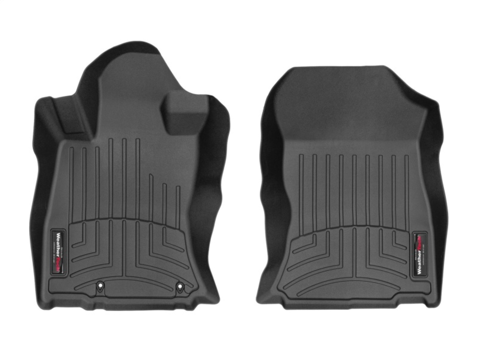 Picture of WeatherTech WT FloorLiner-Front-Blk Floor Mats - 4415001