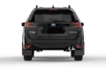 Picture of Rally Armor RAL UR Blk Flap/Orange Logo Mud Flaps - MF52-UR-BLK/OR
