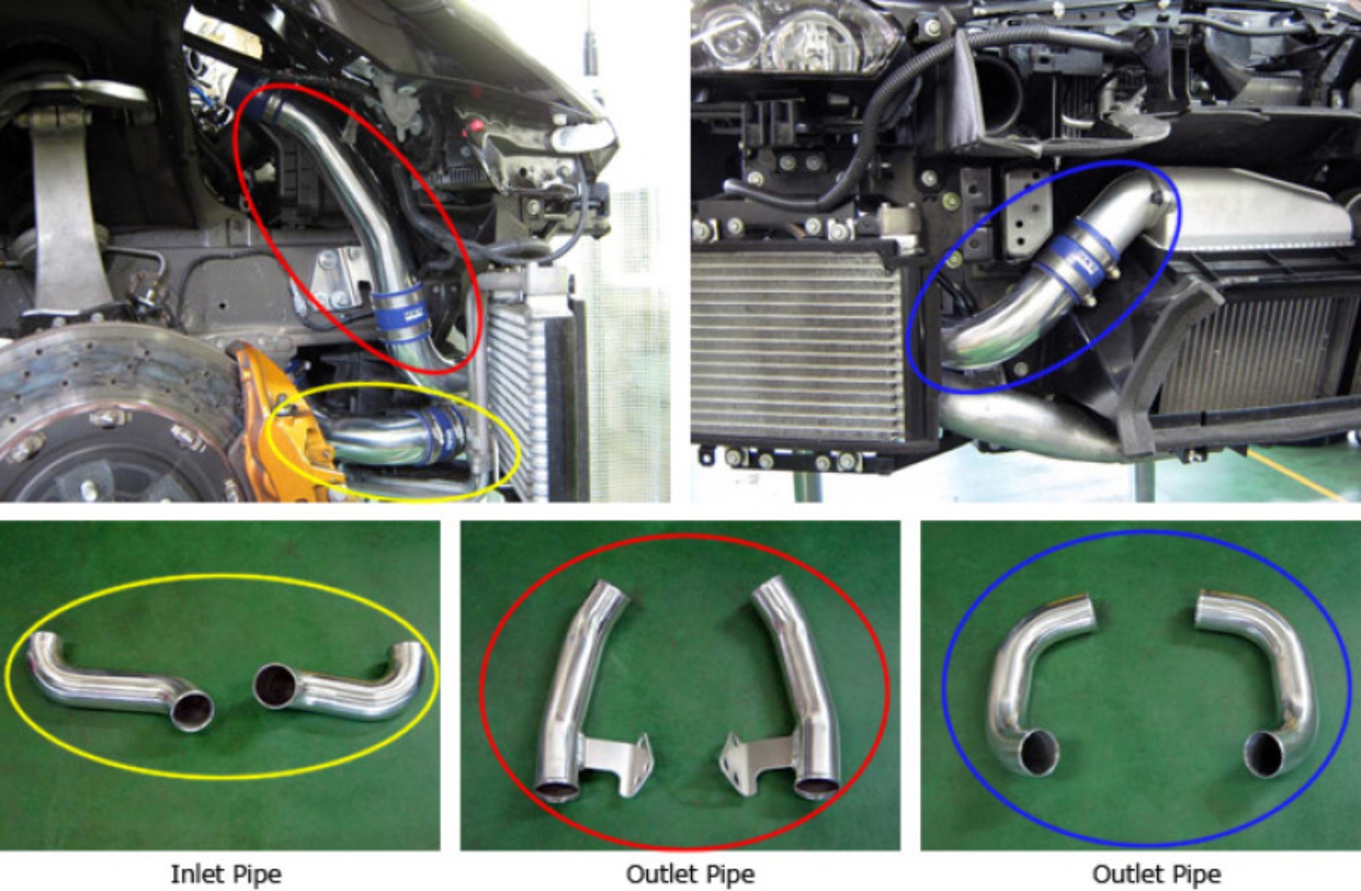Picture of HKS Intercooler Piping Intercooler Pipe Kits - 13002-AN003