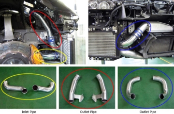 Picture of HKS Intercooler Piping Intercooler Pipe Kits - 13002-AN003