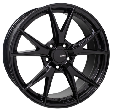 Picture of Enkei Phoenix 17x7.5 38mm Offset 5x114.3 72.6mm Bore Gloss Black Wheel