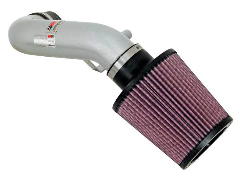 Picture of KN K&N 02 Acura RSX Silver Typhoon Short Ram Intake Cold Air Intakes - 69-0015TS