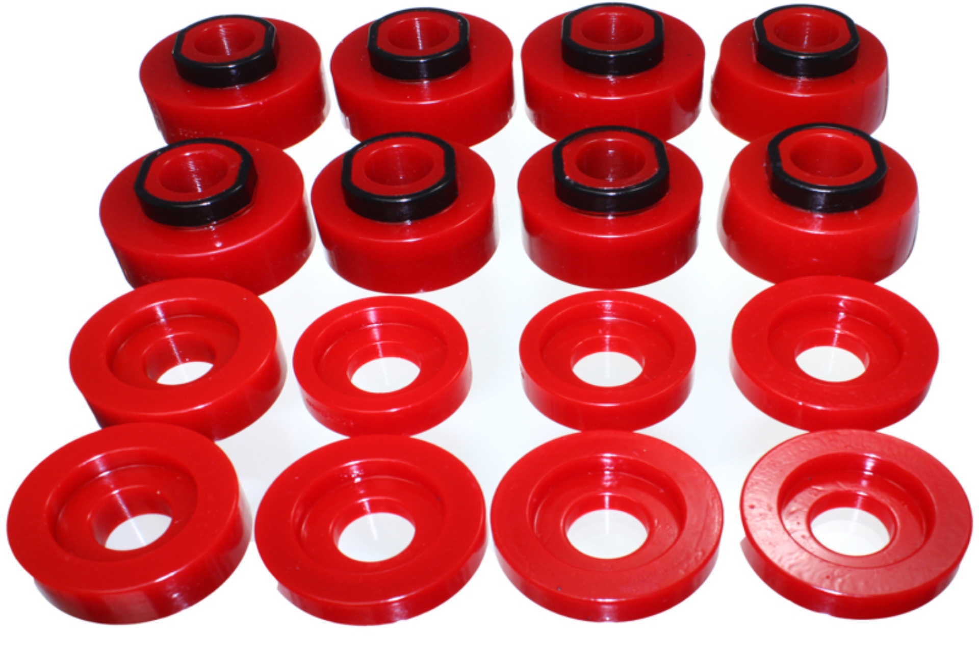 Picture of Energy Suspension ES Body Mounts-Red Bushing Kits - 4.4124R