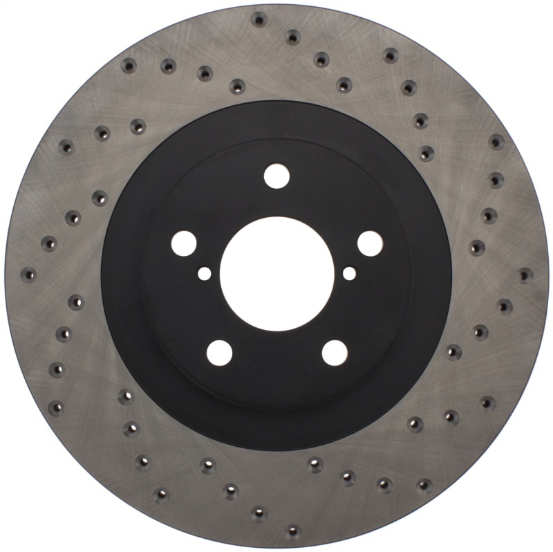 Picture of Sport Cross Drilled Brake Rotor; Front Right