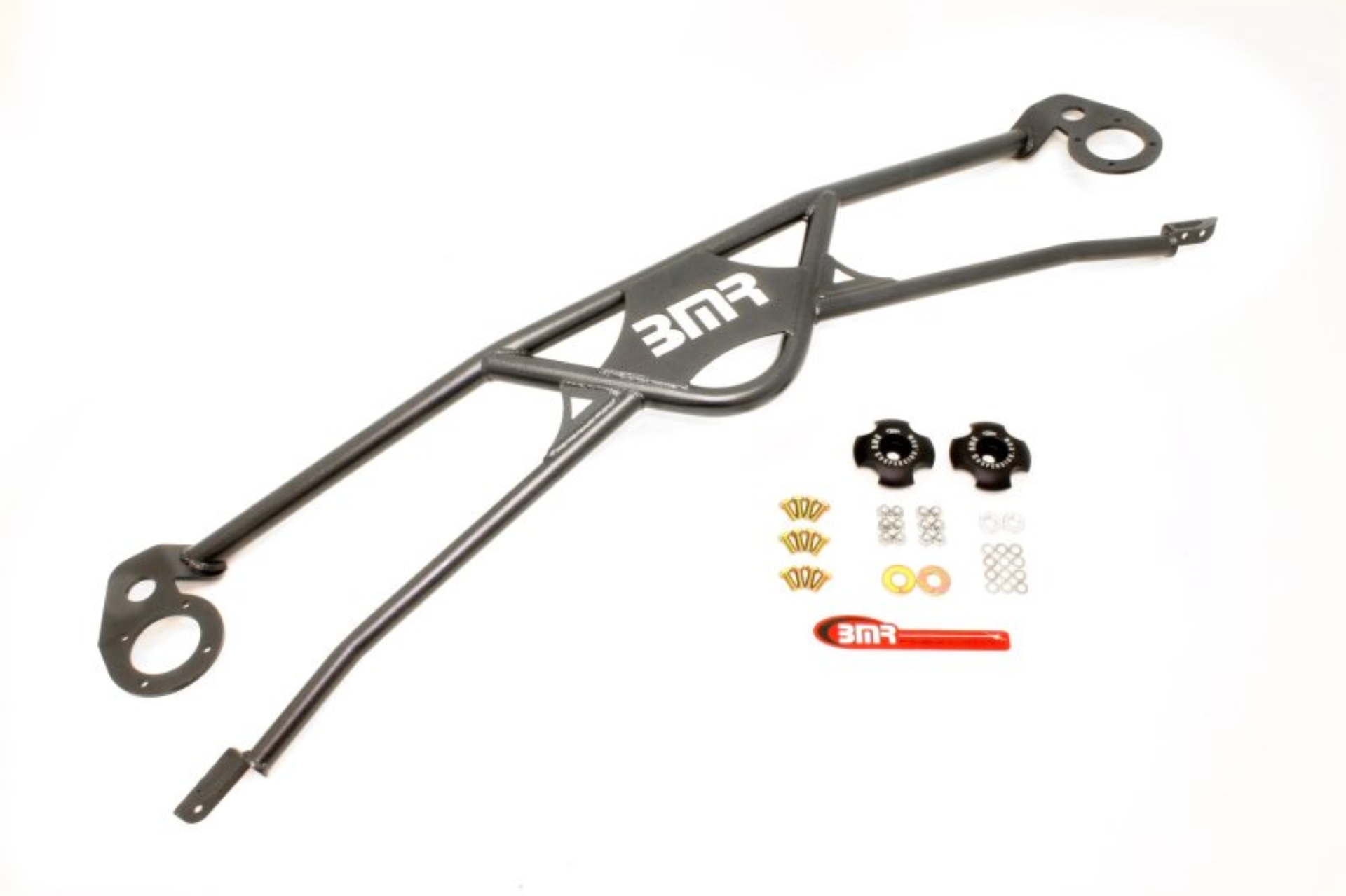 Picture of BMR Suspension BMR Strut Tower Braces Front Strut Bars - STB016H