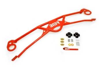 Picture of BMR Suspension BMR Strut Tower Braces Front Strut Bars - STB016R