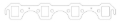 Picture of Cometic Gasket CG Exhaust Gaskets - C5898-030