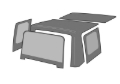 Picture of Rampage RAM Replacement Soft Tops - 99435