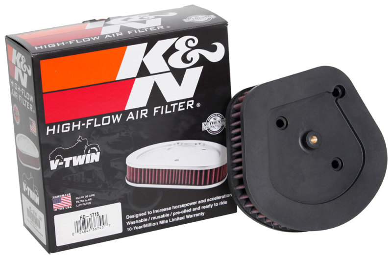Picture of K&N Engineering KN Motorcycle Direct Fit Air Filters - HD-1718