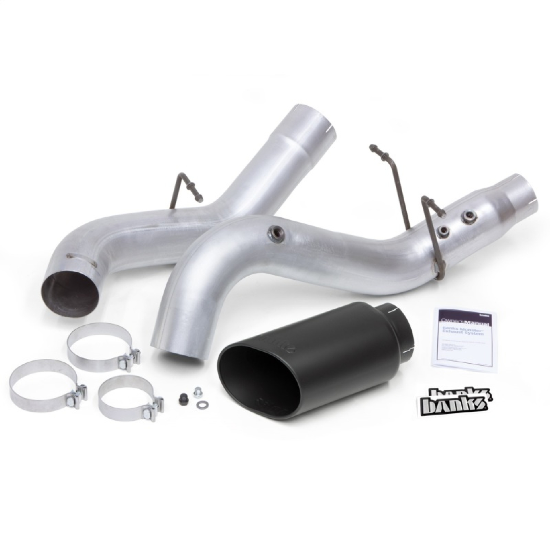 Picture of Banks Power GBE Monster Exhaust Black Tip Catback - 48996-B
