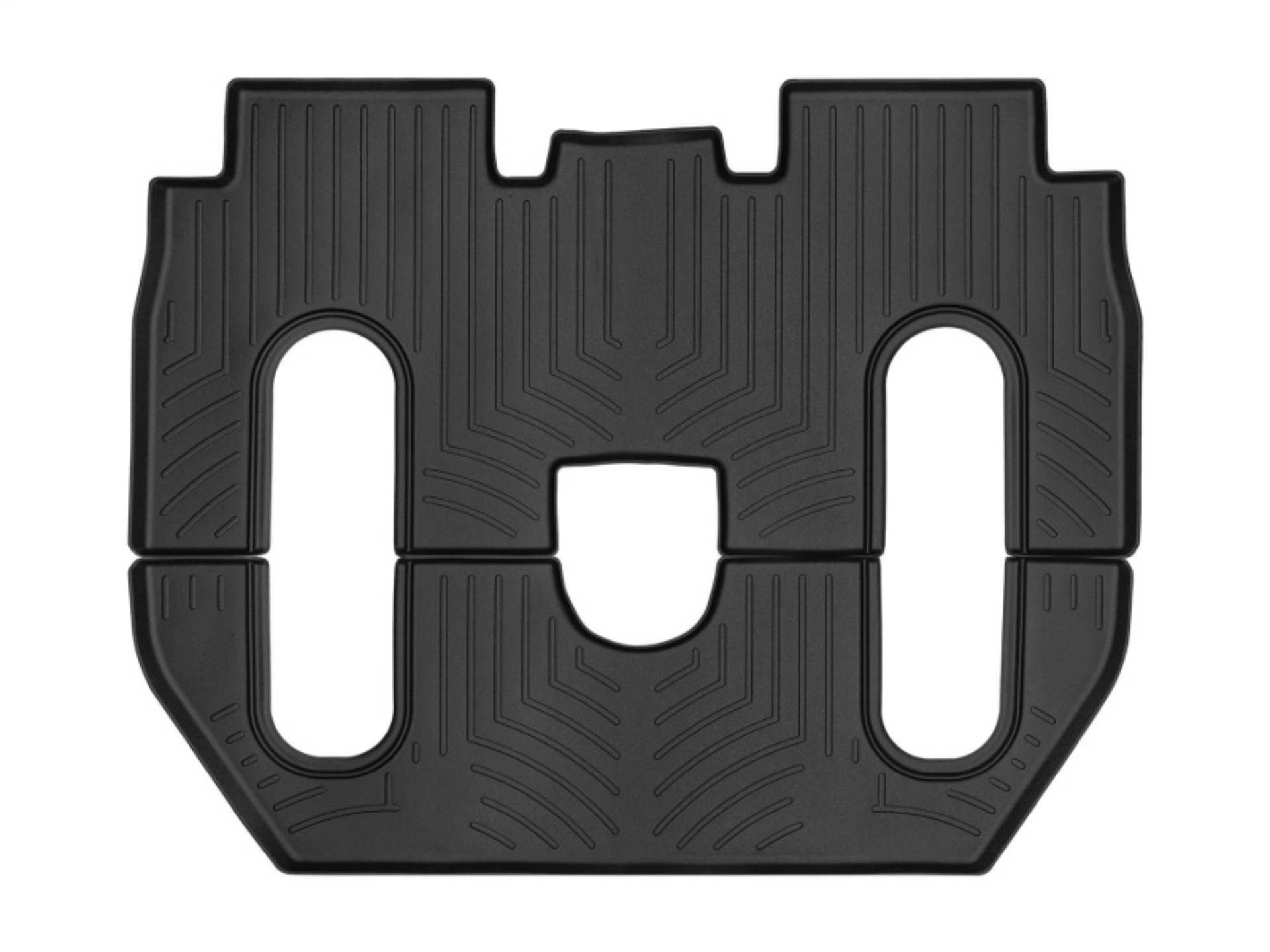 Picture of WeatherTech WT FloorLiner-Rear-Blk Floor Mats - 448698