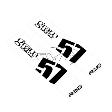 Picture of Gram Lights GL Wheel Sticker Wheel Accessories - WC57SSTKW