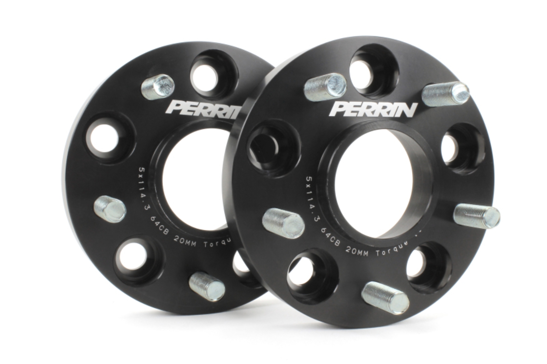 Picture of Perrin Performance PA Wheel Spacers Wheel Spacers & Adapters - PHP-WHL-020BK